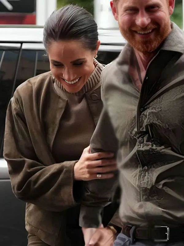 Meghan Australia Visit 2026 Markle Suede Jacket