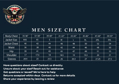 Men Size Chart