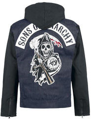 Men's Highway Denim Jacket Stylish Biker Jacket 
