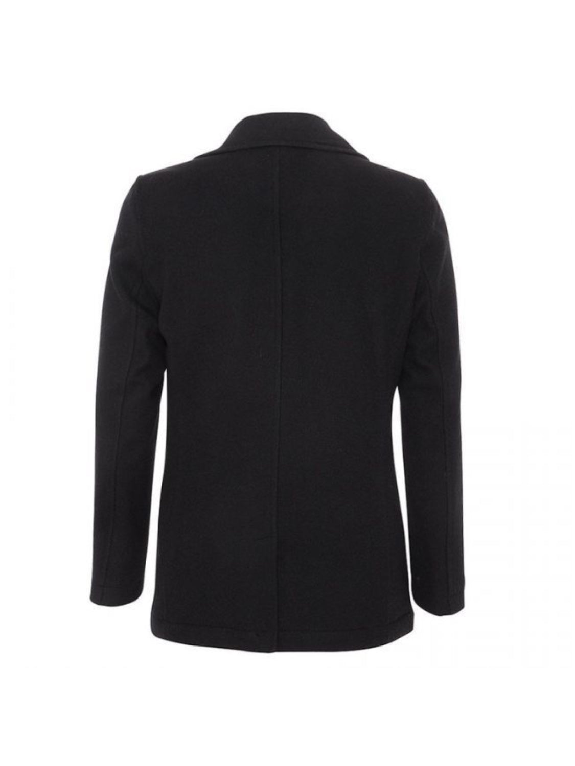 Mens Blazer Coat | Classic Double Breasted Peacoat