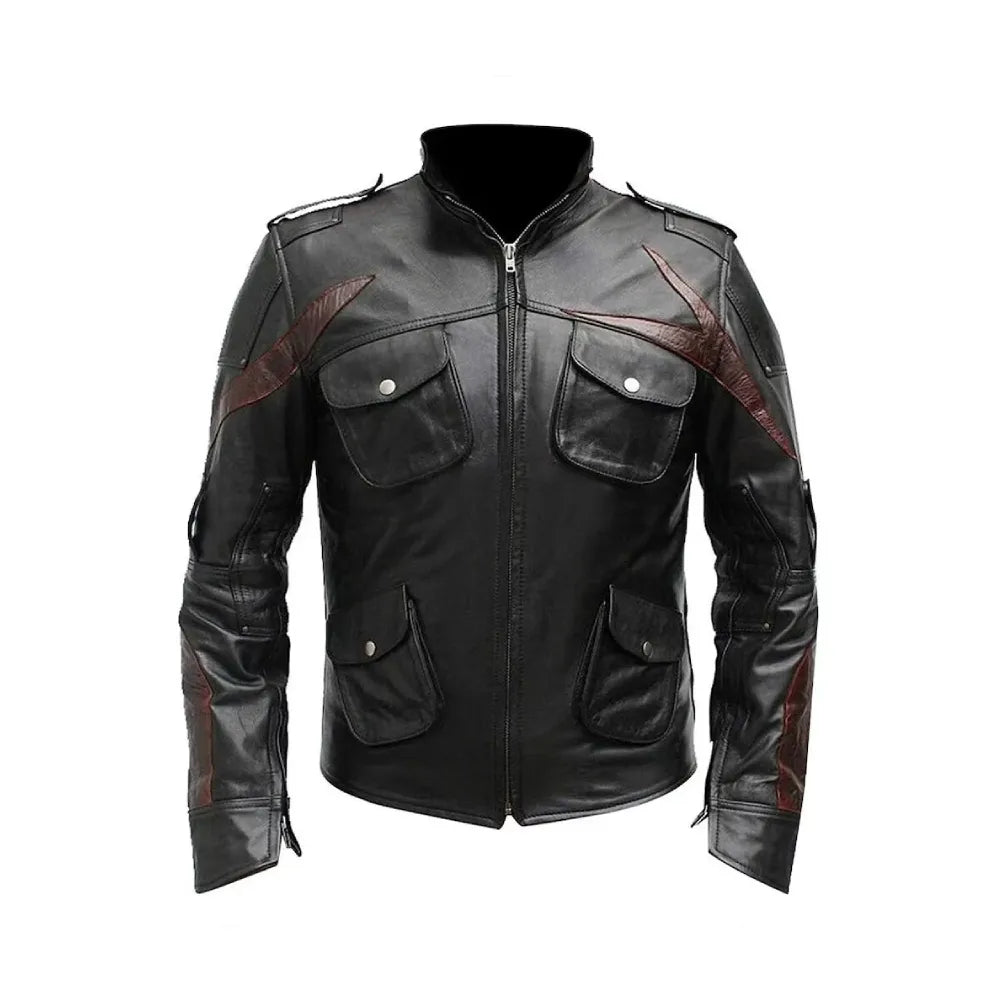 James Heller Prototype 2 Black Leather Jacket