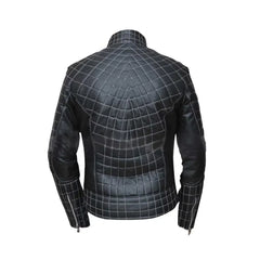 Tom Hardy Venom Eddie Brock Black Spiderman 3 Leather Jacket