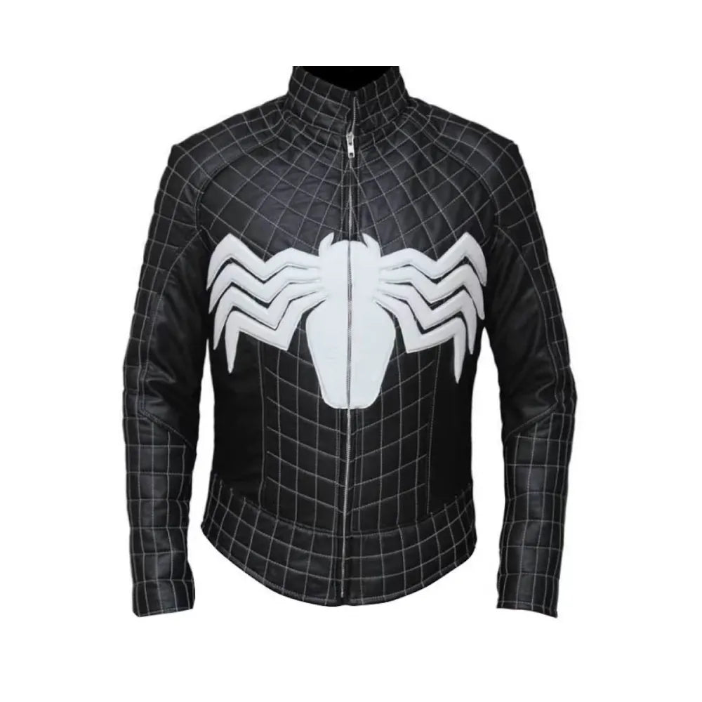 Tom Hardy Venom Eddie Brock Black Spiderman 3 Superhero Jacket