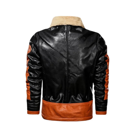 B3 Aviator Leather Jacket | Handmade B3 Bomber Jacket