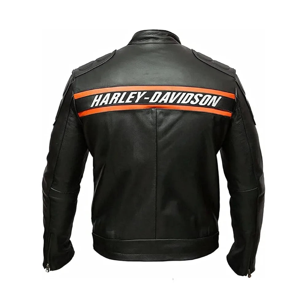 Bill Goldberg Jacket | Men's Harley Davidson Leather Jacket