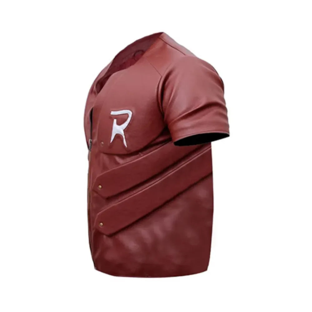 Tim Drake Red Vest | Red Robin Batman Arkham City Leather Vest