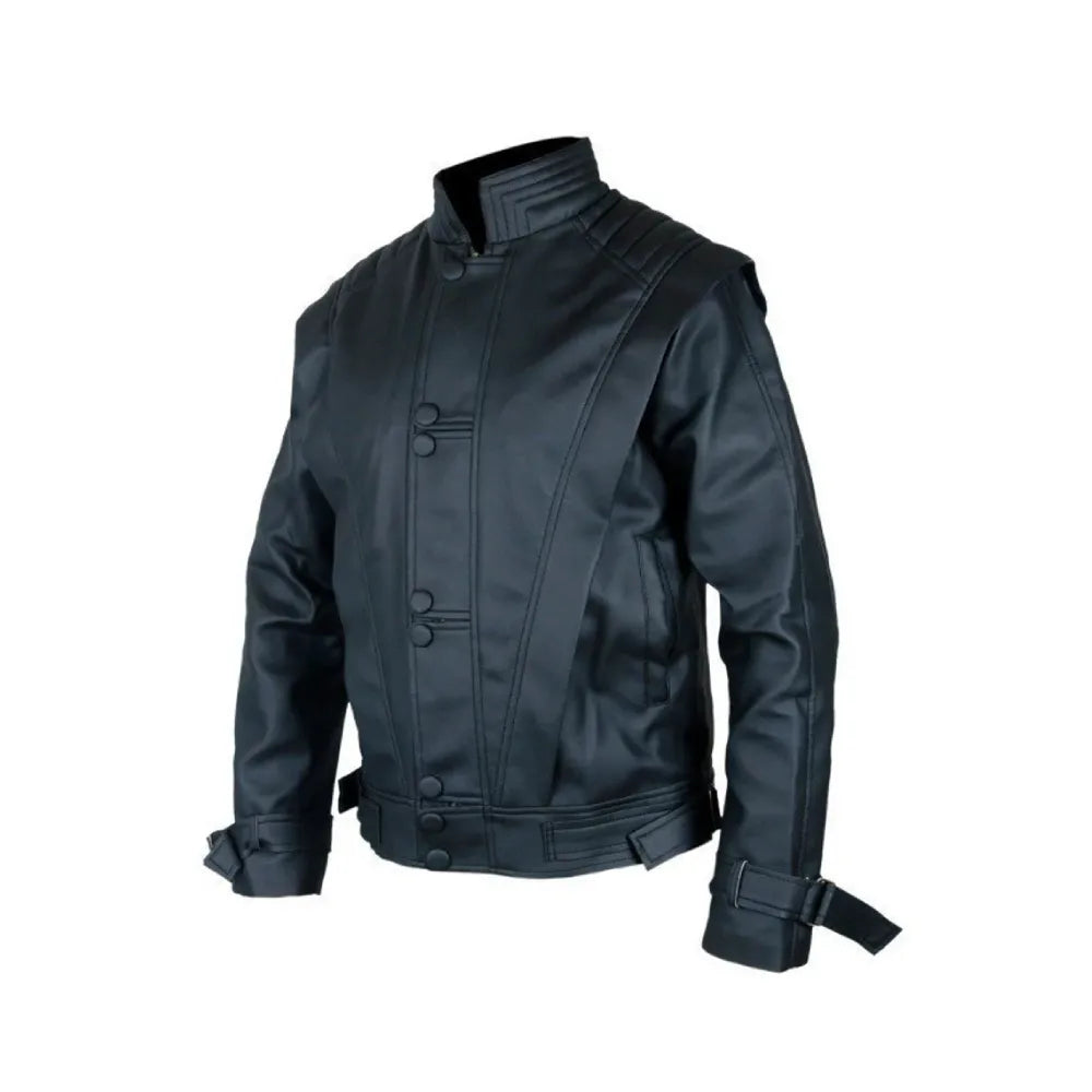 Michael Jackson Thriller Black Leather Jacket