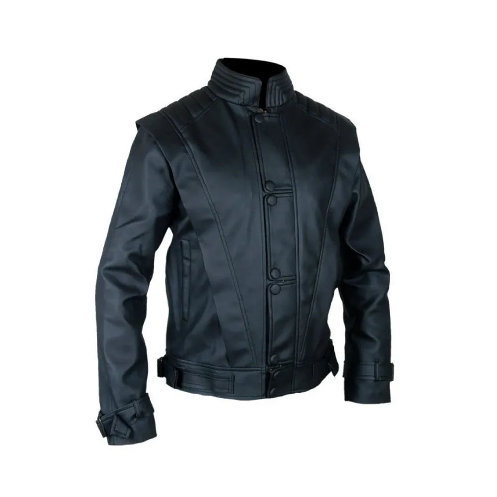 Michael Jackson Thriller Black Leather Jacket