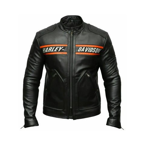 Bill Goldberg Jacket | Men's Harley Davidson Leather Jacket