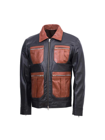 Men's Vintage Leather Guarda Jacket