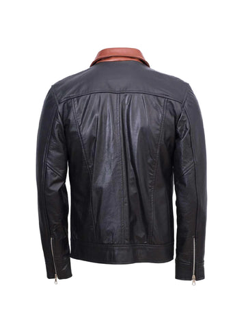 Men's Vintage Leather Guarda Jacket