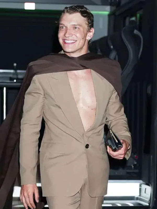 After Party Met Gala 2026 Connor Storrie Brown Blazer
