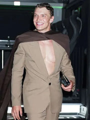 After Party Met Gala 2026 Connor Storrie Brown Blazer
