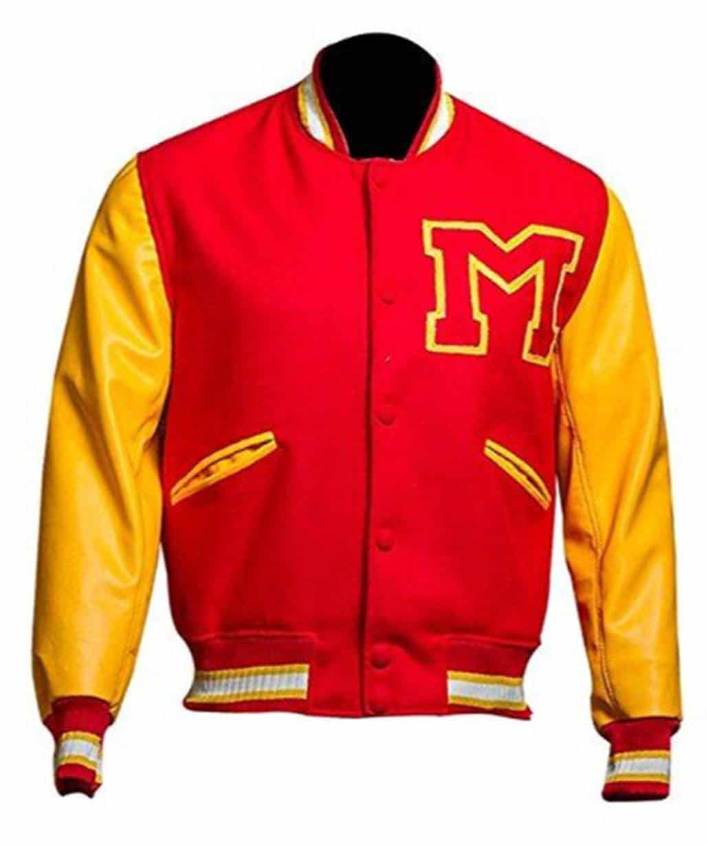 Michael Jackson M Logo Thriller Varsity Jacket