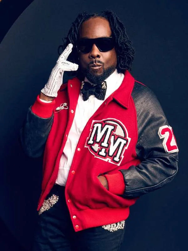 Michael Movie Premiere Wale Varsity Jacket