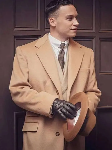 Michael Gray Peaky Blinders Wool Trench Coat