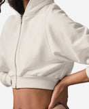 Landman Michelle Randolph Crop Hoodie