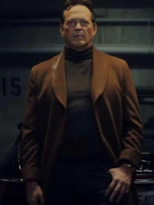 Vince Vaughn Mike and Nick and Nick and Alice 2026 Brown Coat