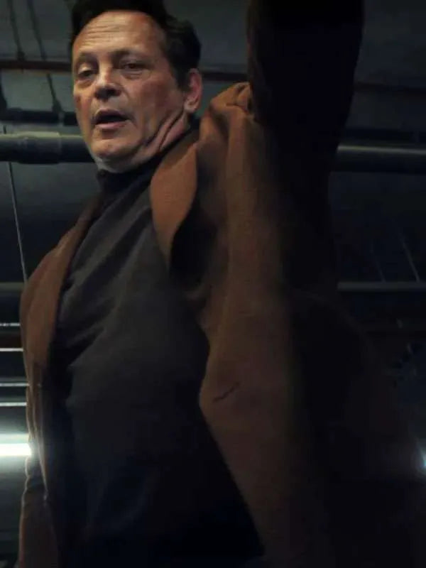 Vince Vaughn Mike and Nick and Nick and Alice 2026 Brown Coat