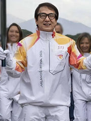 Milano Cortina 2026 Jackie Chan Flame Jacket