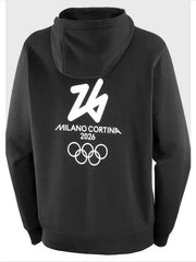 Milano Cortina 2026 Olympics Black Hoodie
