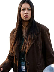 Carrie 2026 Miss Desjardin Suede Leather Blazer