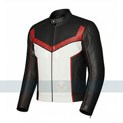 Mister Terrific Black Leather Jacket