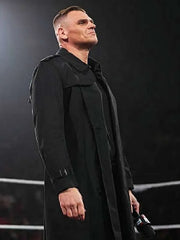 Gunther Monday Night RAW 2025 Black Coat
