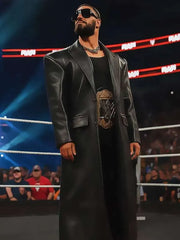 Monday Night RAW 2025 Seth Rollins Leather Coat