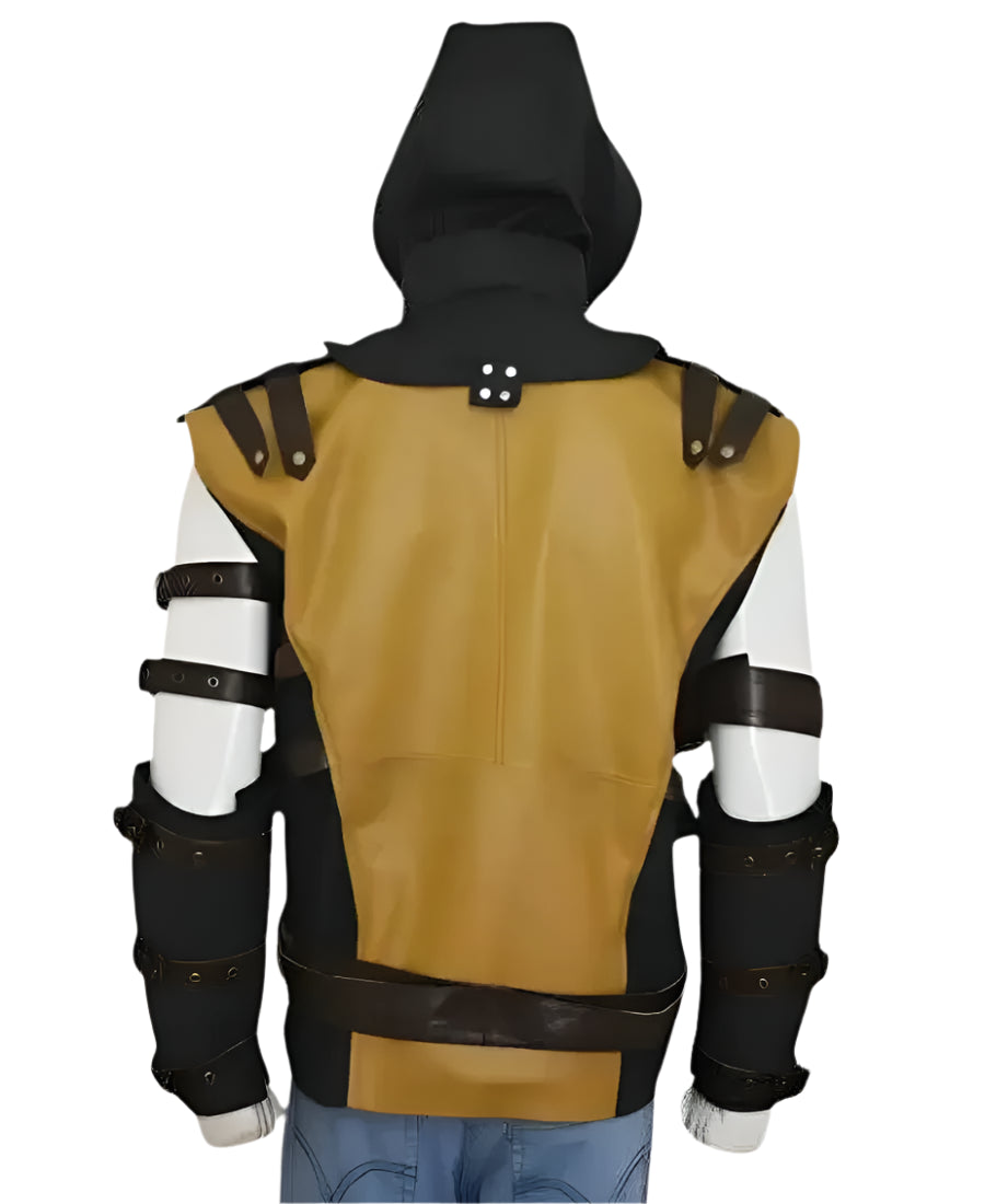 Mortal Kombat X Scorpion Leather Jacket