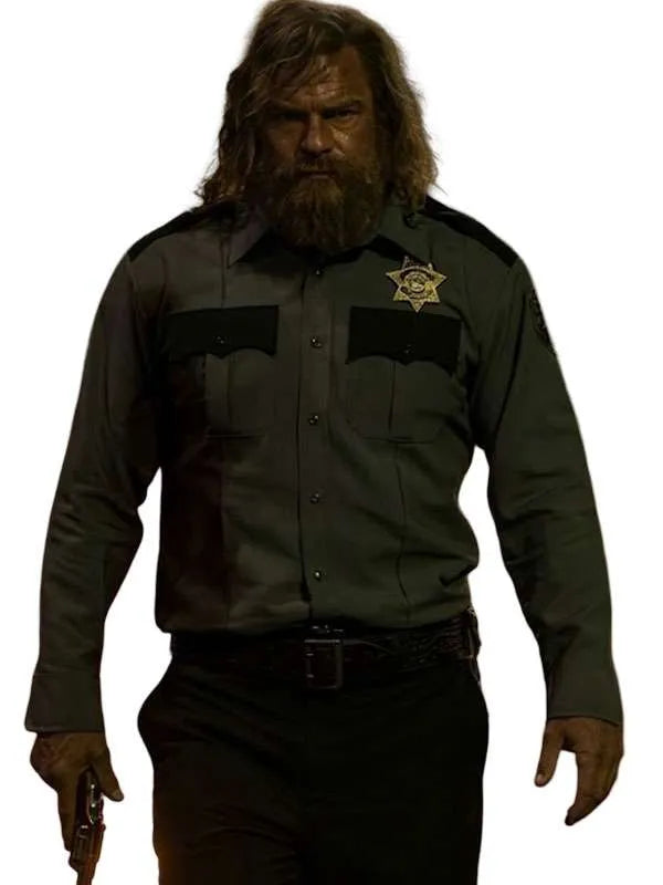 Alan Ritchson Motor City 2026 Green Shirt Jacket
