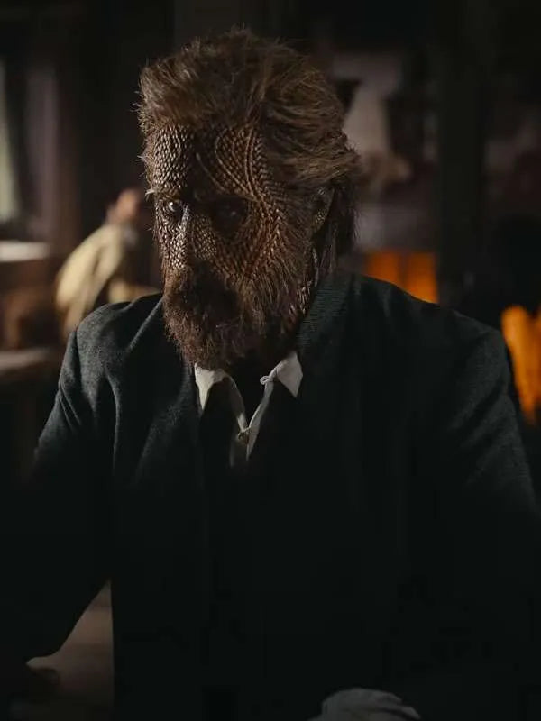 Wicker 2026 Alexander Skarsgård Grey Suit
