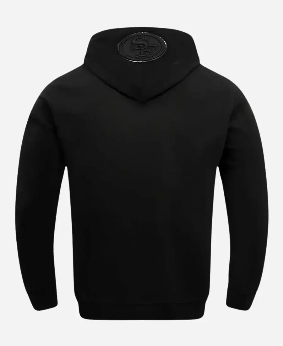 San Francisco 49ers Black Pullover Hoodie
