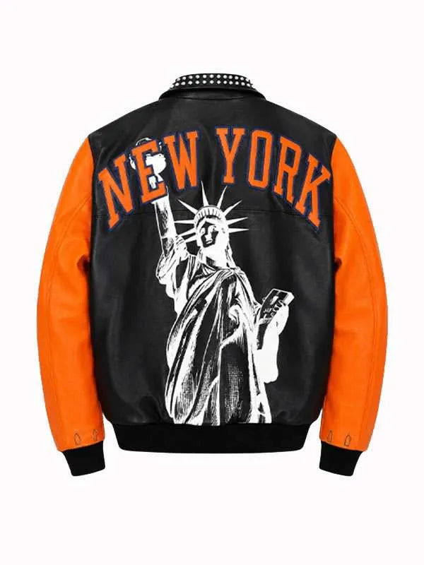 New York Knicks Championship 2026 Leather Jacket
