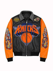 New York Knicks Championship 2026 Leather Jacket
