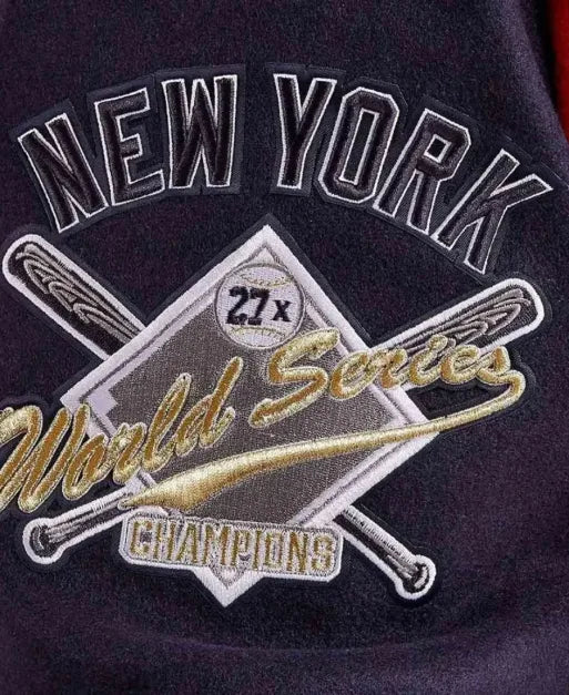 NY Yankees 27X World Series Varsity Jacket