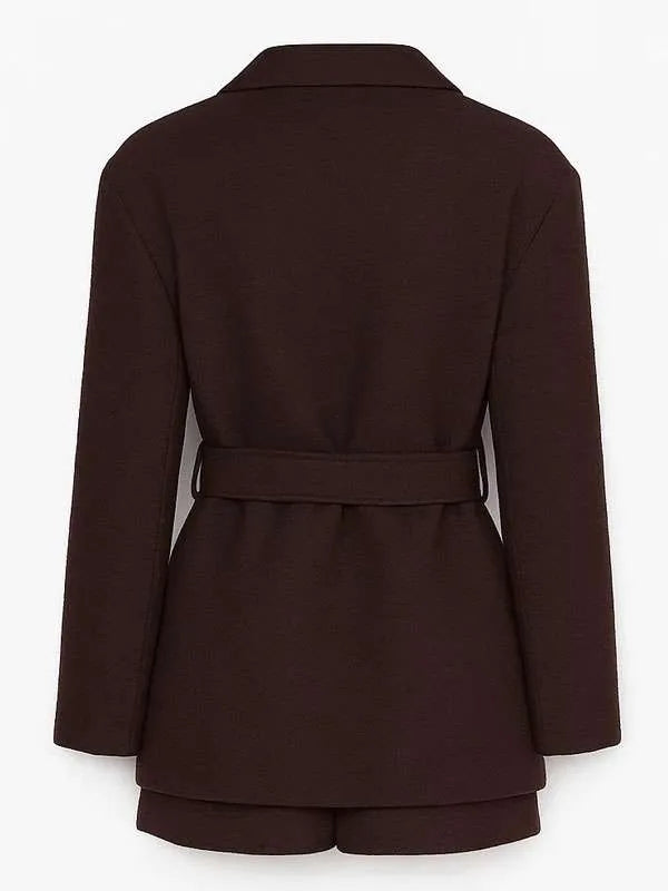 Sydney Sweeney 2025 Brown Coat
