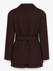 Sydney Sweeney 2025 Brown Coat
