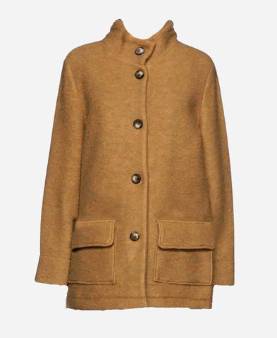 Stranger Things Nancy Wheeler Brown Wool Jacket