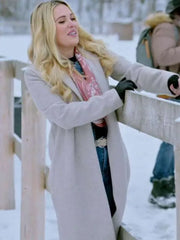 Natalie Hall A Wild West Christmas 2025 Wool Coat