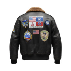 Top Gun Tom Cruise Avirex Leather Jacket
