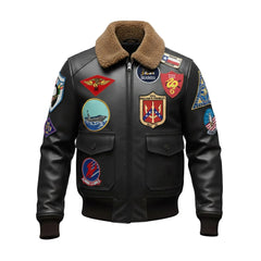 Top Gun Tom Cruise Avirex Leather Jacket
