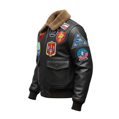Top Gun Tom Cruise Avirex Leather Jacket
