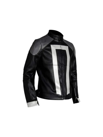 Agent of Shield Ghost Rider Leather Jacket