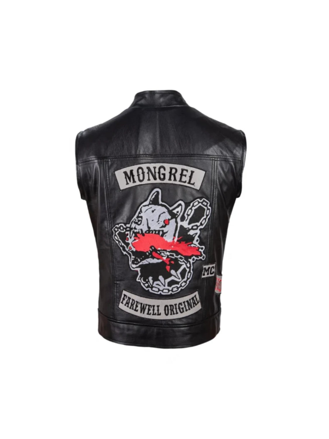 Deacon St. John Leather Vest Days Gone Biker Vest