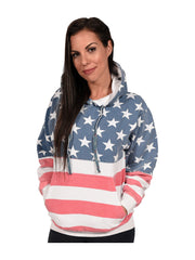 American Freedom Independence Day 4th July Women's Pullover Hoodie