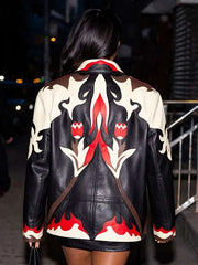 NYC 2026 Simone Ashley Leather Jacket
