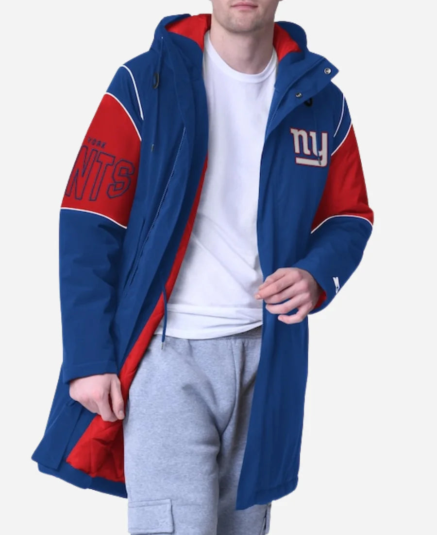 New York Giants Starter Dynasty Polyfill Stadium Jacket