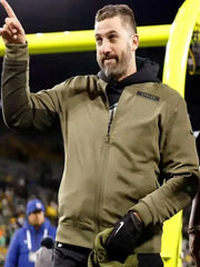 Nick Sirianni Eagles 2025 Salute To Service Bomber Jacket
