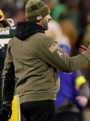 Nick Sirianni Eagles 2025 Salute To Service Bomber Jacket
